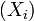 \quad (X_i)
