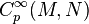 C^\infty_p(M,N)