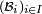 \scriptstyle\ (\mathcal{B}_{i})_{i\in I}\ 
