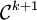 {\mathcal C}^{k+1}