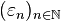 ({\varepsilon}_n)_{n \in \mathbb N} 