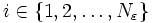 i \in \{1, 2, \dots, N_{\varepsilon}\}