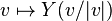 v\mapsto Y(v/|v|)