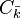 C_{\bar{k}}