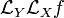 {\mathcal L}_Y{\mathcal L}_Xf
