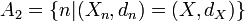 A_2=\{n | (X_n,d_n)=(X,d_X)\}\,