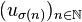  (u_{\sigma(n)})_{n \in \mathbb N }