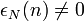\epsilon_N(n)\not = 0