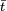 \scriptstyle \bar t
