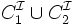C_1^\mathcal{I} \cup C_2^\mathcal{I}