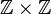 \mathbb Z \times \mathbb Z