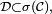 \scriptstyle\ \mathcal{D}\subset\sigma (\mathcal{C}),