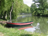 Canal du Midi, au sud de Toulouse, aujourdh'ui utilisé pour le tourisme et l'irrigation