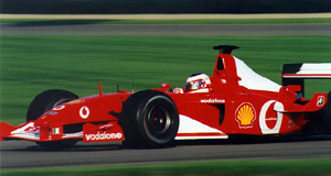 Rubens Barrichello au Grand Prix des États-Unis 2003