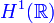 \color{Blue}{ H^1(\mathbb{R})}