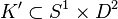 K' \subset S^1 \times D^2