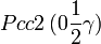 Pcc2\,(0\frac{1}{2}\gamma)