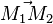  \vec{M_1M_2} 