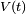 \scriptstyle V(t) 