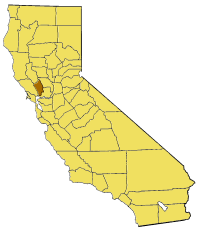 Comté de Napa dans l'État de Californie