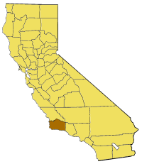 Comté de Santa Barbara dans l'État de Californie