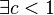 \exist c<1