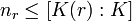 n_r\le[K(r):K]