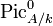 {\rm Pic}_{A/k}^0