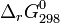 \Delta_rG^0_{298}~