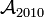 \mathcal{A}_{2010}
