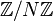  {\mathbb Z}/N{\mathbb Z}