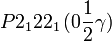 P2_122_1\,(0\frac{1}{2}\gamma)