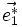 \vec{e^*_1}