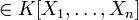 \in K[X_1,\ldots, X_n]