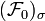 (\mathcal{F}_0)_\sigma