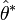 \hat\theta^\ast