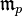 {\mathfrak m}_p