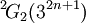 {}^2\!G_2(3^{2n+1})\,