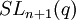 SL_{n+1}(q)\,