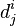 d^i_j