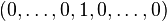 (0,\ldots,0,1,0,\ldots,0)