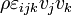 \rho \varepsilon_{ijk} v_j v_k