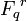 {F_q}^r