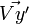  \vec{Vy'} 