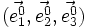 (\vec{e^0_1}, \vec{e^0_2}, \vec{e^0_3})