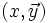 (x,\vec y)
