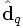 \hat \textbf{d}_q