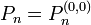 P_n=P_n^{(0,0)}