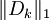 \Vert D_k\Vert_1