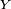 \scriptstyle \ Y